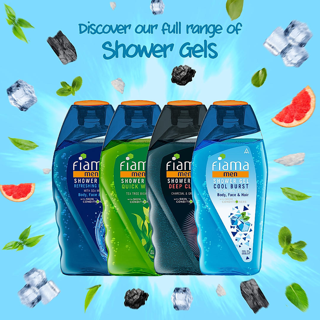 Cool Burst Men Shower Gel, 250 ml-7 Cool Burst Men Shower Gel, 250 ml-7