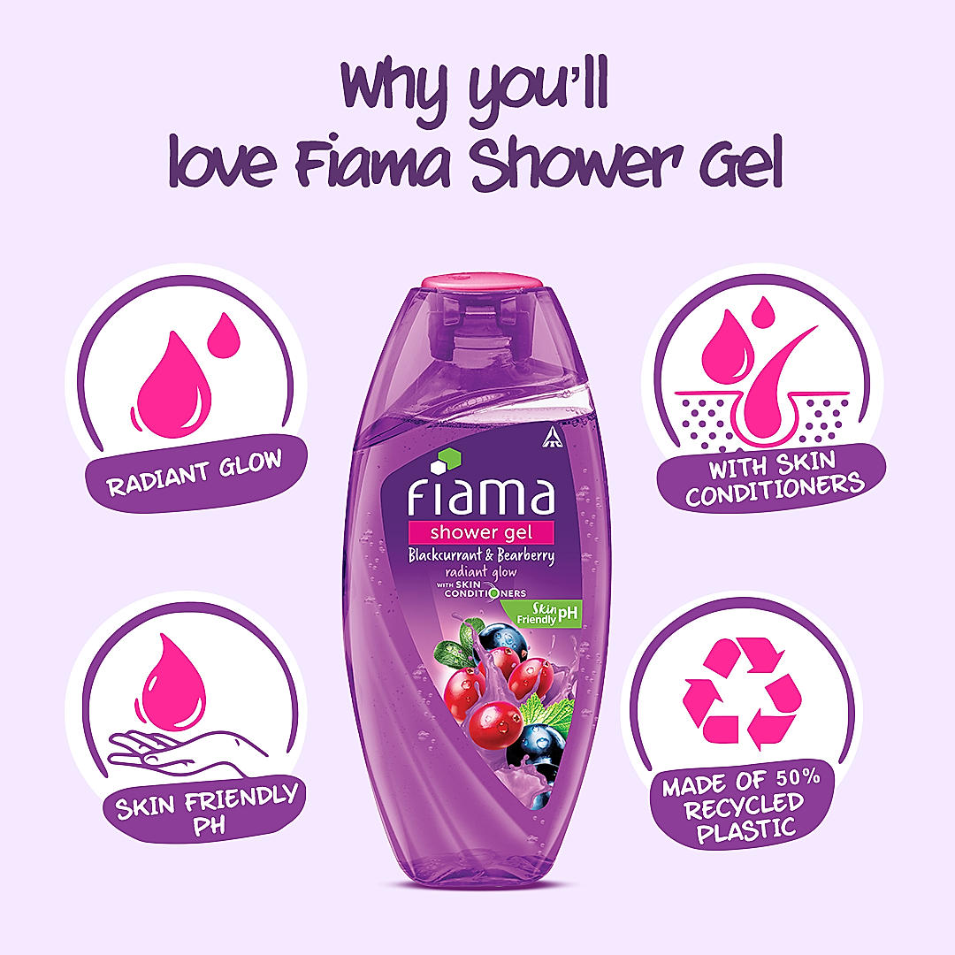 Blackcurrant & Bearberry Shower Gel, 250 ml-5 Blackcurrant & Bearberry Shower Gel, 250 ml-5
