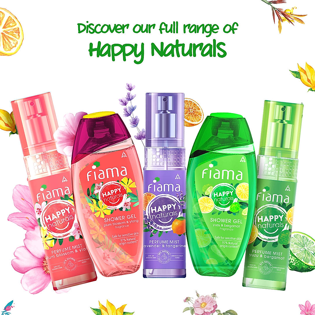 Happy Naturals Yuzu & Bergamot Perfume Mist, 120 ml-9 Happy Naturals Yuzu & Bergamot Perfume Mist, 120 ml-9