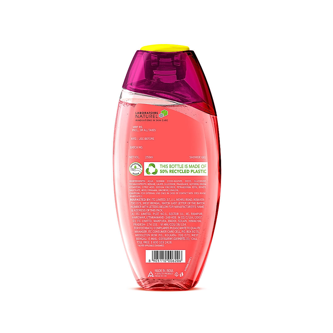 Happy Naturals Plum Blossom & Ylang Shower gel, 250 ml-3 Happy Naturals Plum Blossom & Ylang Shower gel, 250 ml-3
