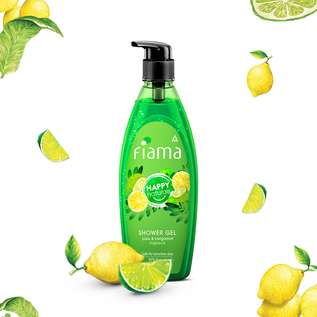 Happy Naturals Yuzu & Bergamot Shower gel, 500 ml Happy Naturals Yuzu & Bergamot Shower gel, 500 ml