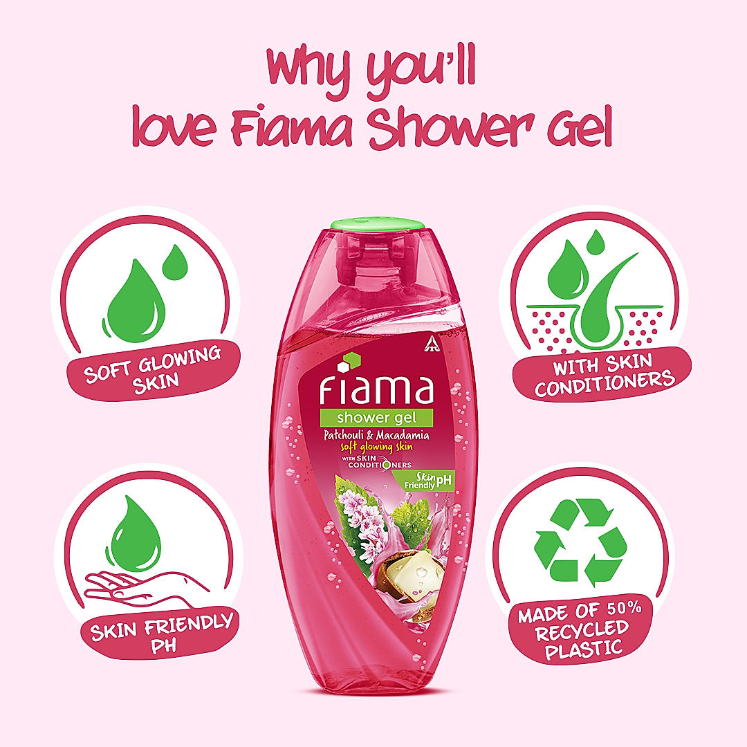 Patchouli & Macadamia Shower Gel, 250 ml-5 Patchouli & Macadamia Shower Gel, 250 ml-5