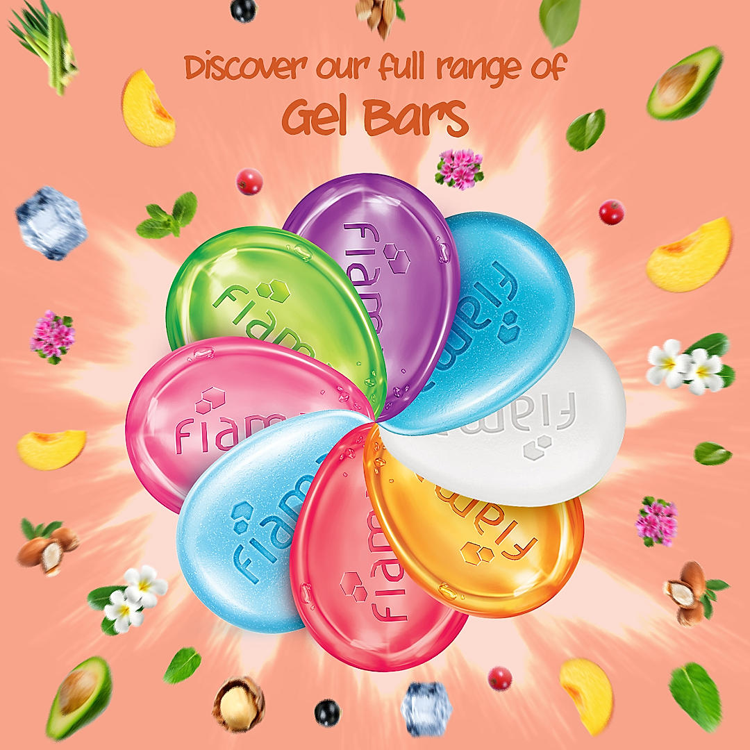 Peach & Avocado Gel Bar, 125g (Pack of 3)-7 Peach & Avocado Gel Bar, 125g (Pack of 3)-7