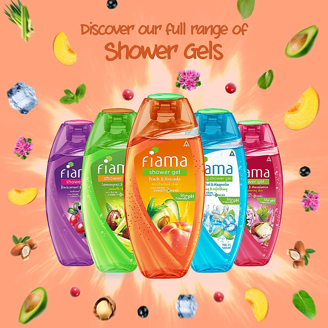 Peach & Avocado Shower Gel, 250 ml-7 Peach & Avocado Shower Gel, 250 ml-7