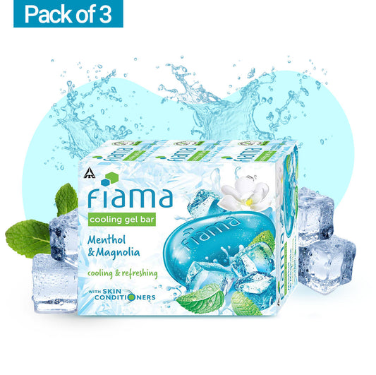 Menthol & Magnolia Gel Bar, 125g (Pack of 3)-1 Menthol & Magnolia Gel Bar, 125g (Pack of 3)-1