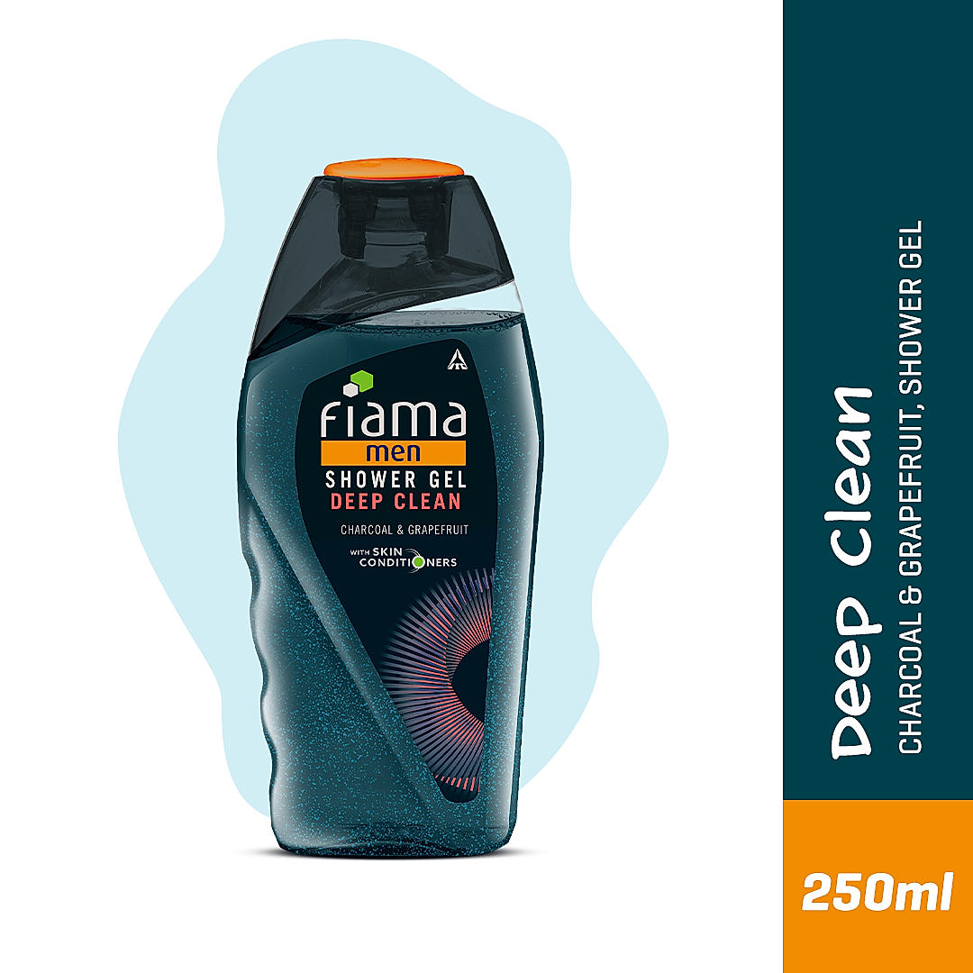Deep Clean Charcoal & Grapefruit Men Shower Gel 250 ml-2 Deep Clean Charcoal & Grapefruit Men Shower Gel 250 ml-2