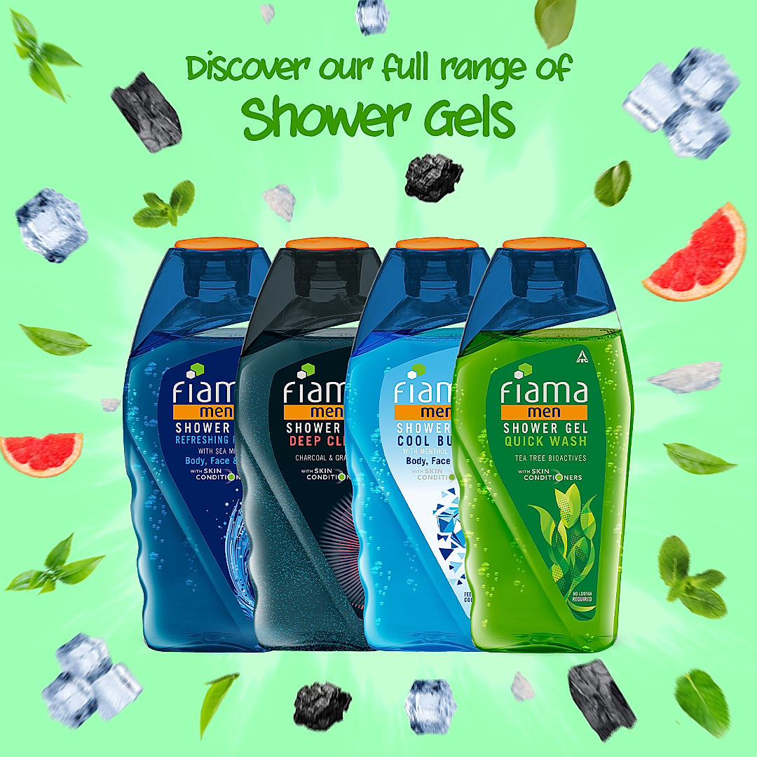 Quick Wash Men Shower Gel, 250 ml-7 Quick Wash Men Shower Gel, 250 ml-7