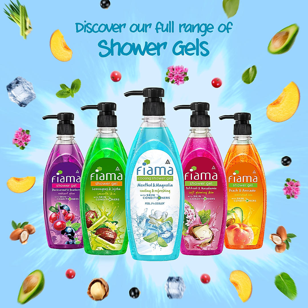 Menthol & Magnolia Shower gel, 500 ml-7 Menthol & Magnolia Shower gel, 500 ml-7