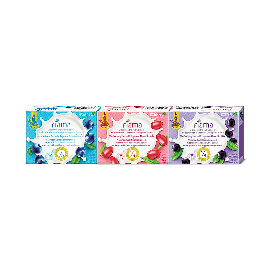 Fiama Moisturising Bars Pack of 9 soaps-9 Fiama Moisturising Bars Pack of 9 soaps-9