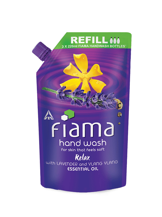 Fiama Relax Hand Wash,lavender oil and ylang extracts handwash, for soft and supple hands, 750ml value pouch-1
