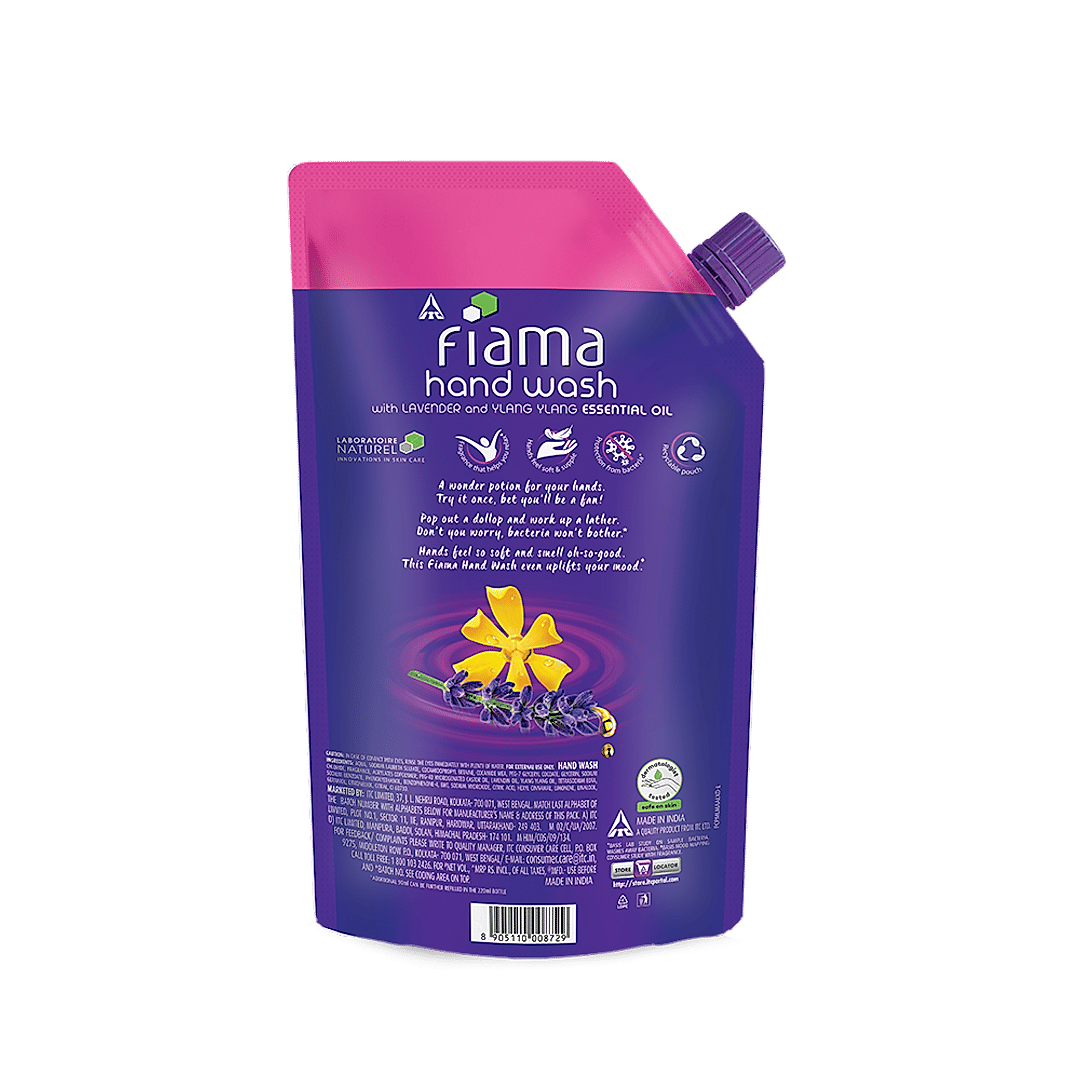 Fiama Relax Hand Wash,lavender oil and ylang extracts handwash, for soft and supple hands, 750ml value pouch