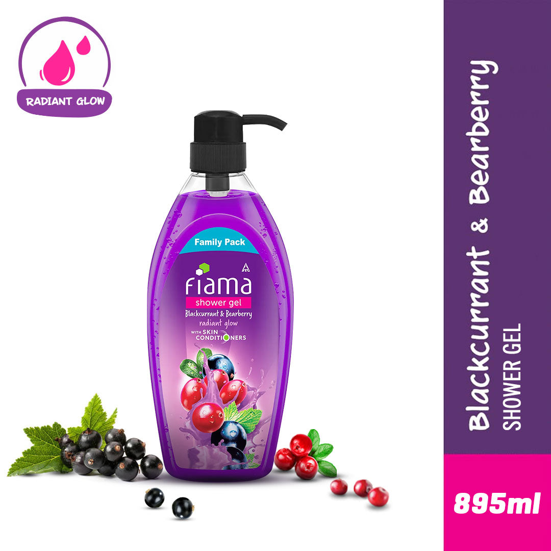 Blackcurrant & Bearberry Shower Gel, 895 ml