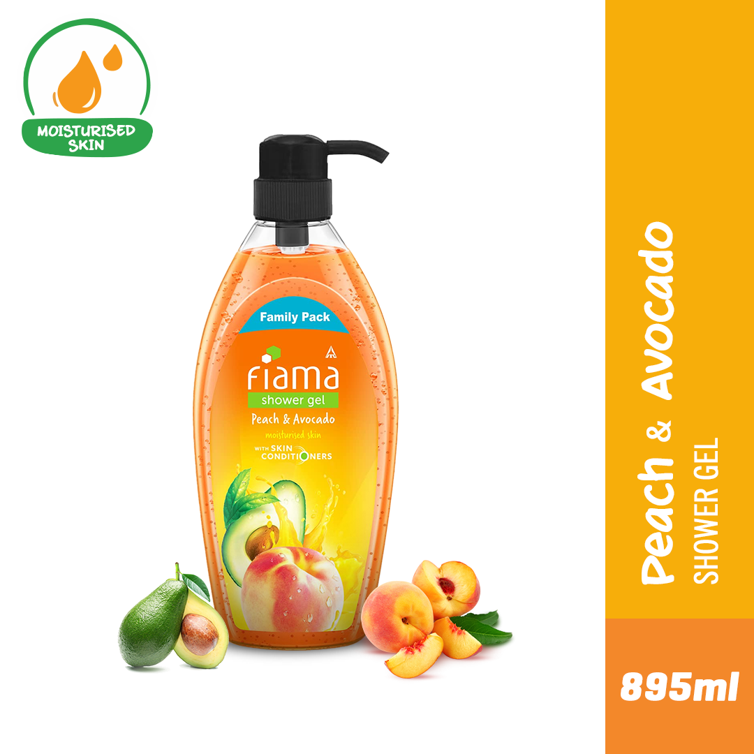 Peach & Avocado Shower Gel, 895 ml