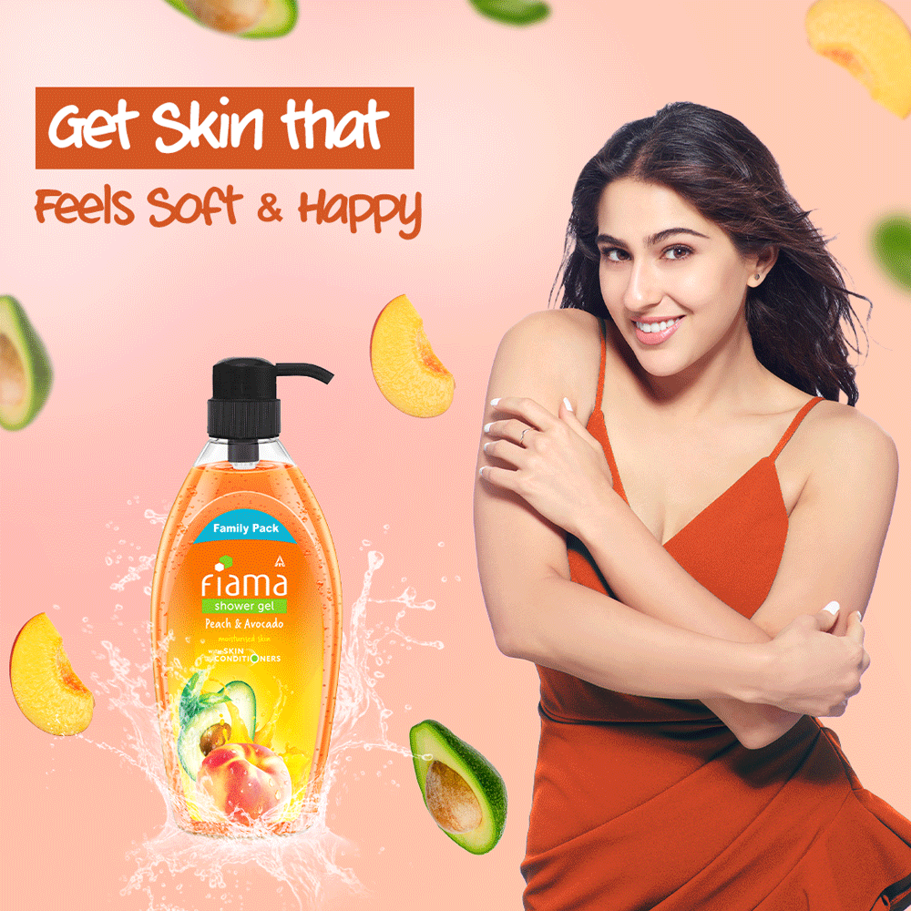 Peach & Avocado Shower Gel, 895 ml