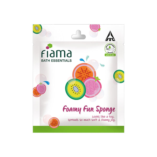 Fiama Bath Sponge: Foamy Fun Tool for Rich Soapy Lather
