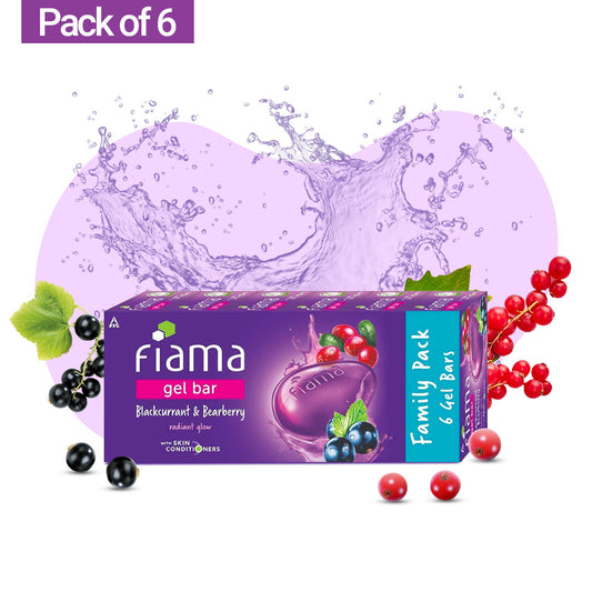 Blackcurrant & Bearberry Gel Bar, 125g (Pack of 6)-1