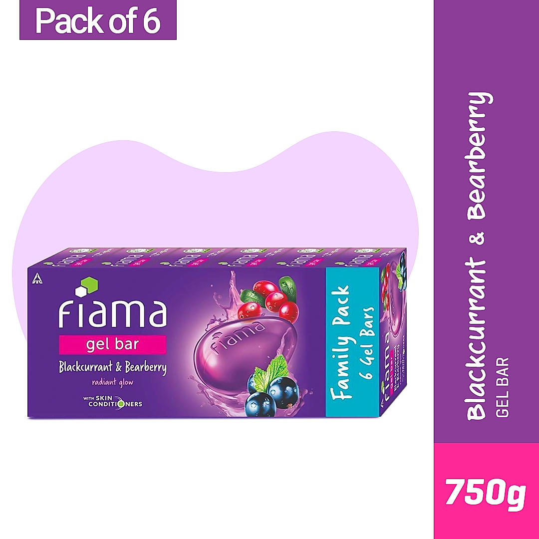 Blackcurrant & Bearberry Gel Bar, 125g (Pack of 6)-2
