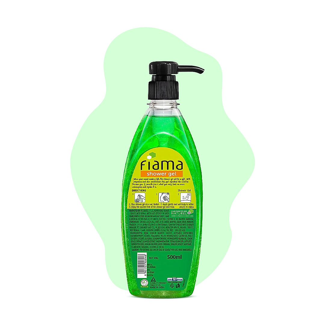 Lemongrass & Jojoba Shower Gel, 500 ml-3