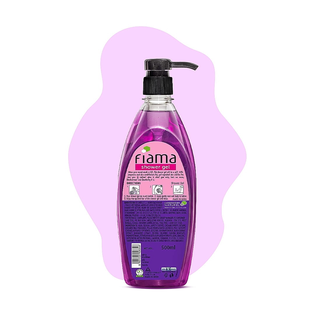 Blackcurrant & Bearberry Shower Gel, 500 ml-3