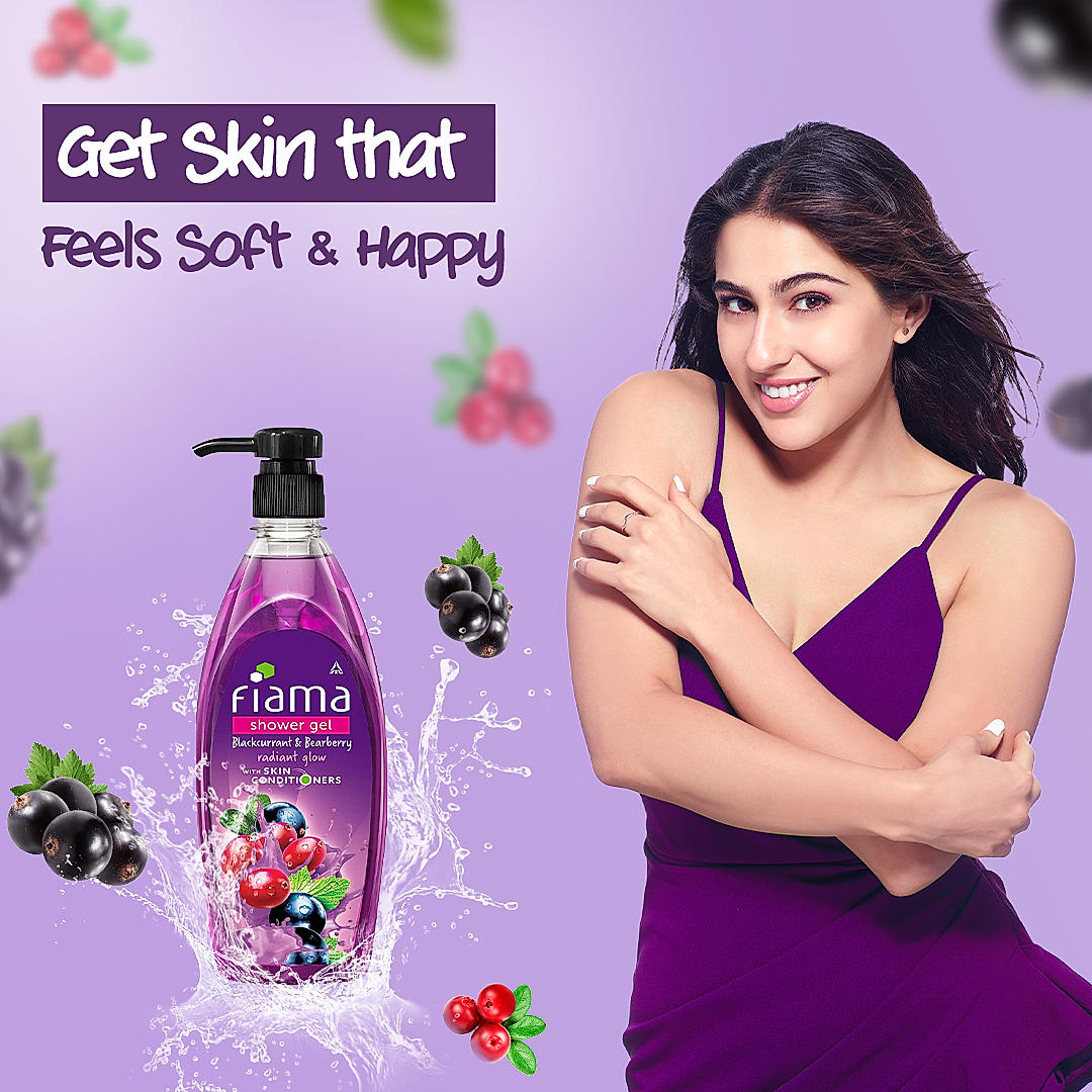 Blackcurrant & Bearberry Shower Gel, 500 ml-4