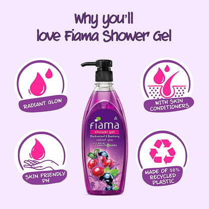 Blackcurrant & Bearberry Shower Gel, 500 ml-5