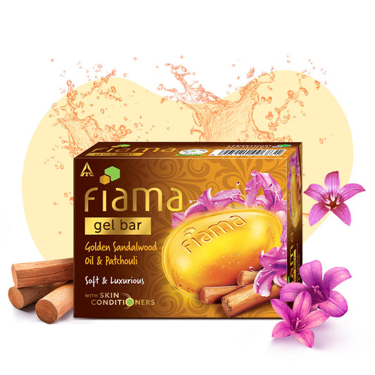 Golden Sandalwood Oil & Patchouli Gel Bar, 125 g-1