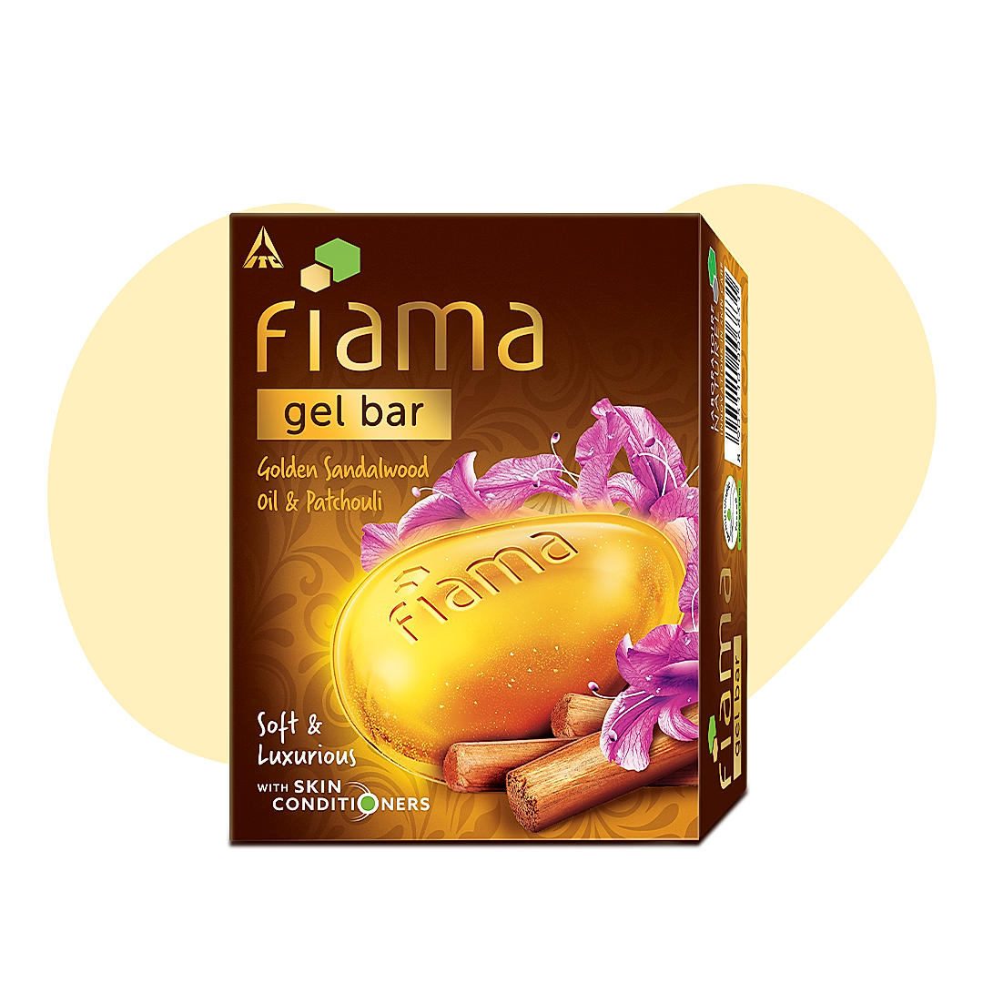 Golden Sandalwood Oil & Patchouli Gel Bar, 125 g-3