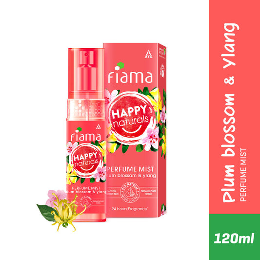 Happy Naturals Plum Blossom & Ylang Perfume Mist, 120 ml-1