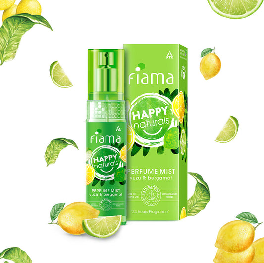 Happy Naturals Yuzu & Bergamot Perfume Mist, 120 ml-1