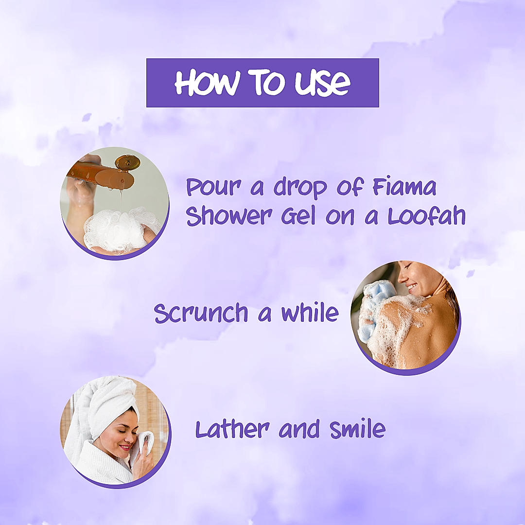 Fiama Lavender & Tangerine Body wash Shower Gel 250 ml-5