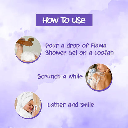 Fiama Lavender & Tangerine Body wash Shower Gel 250 ml-5