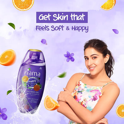 Fiama Lavender & Tangerine Body wash Shower Gel 250 ml-7