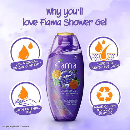 Fiama Lavender & Tangerine Body wash Shower Gel 500 ml-2