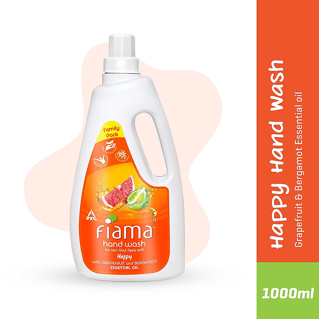 Happy Hand wash, 1L Bottle-2