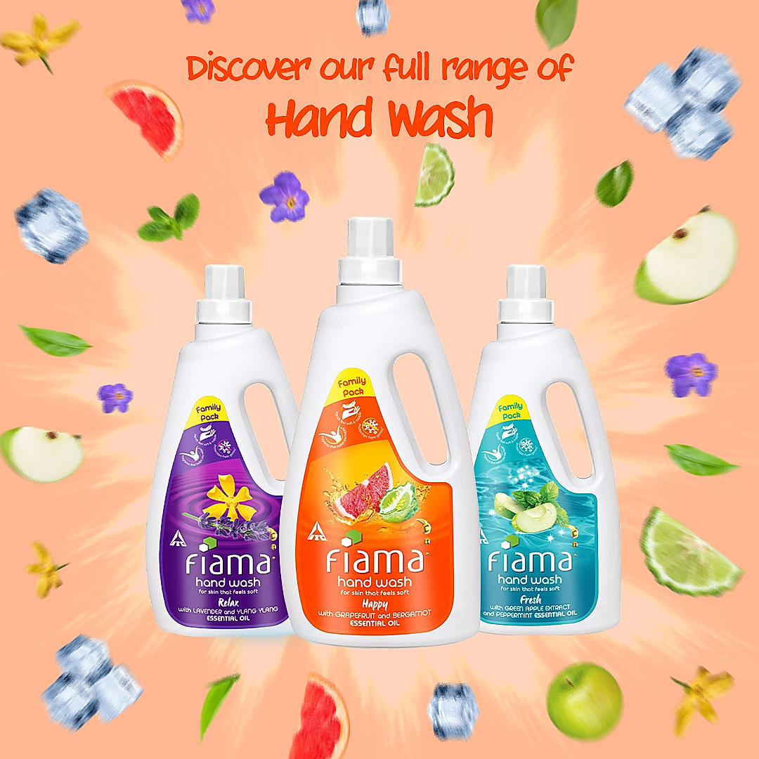 Happy Hand wash, 1L Bottle-7