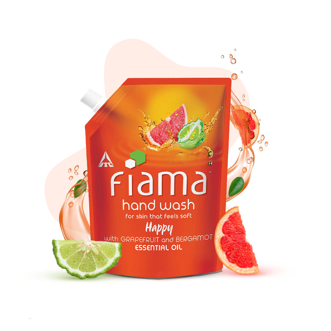Happy Hand wash, 350 ml Pouch-1