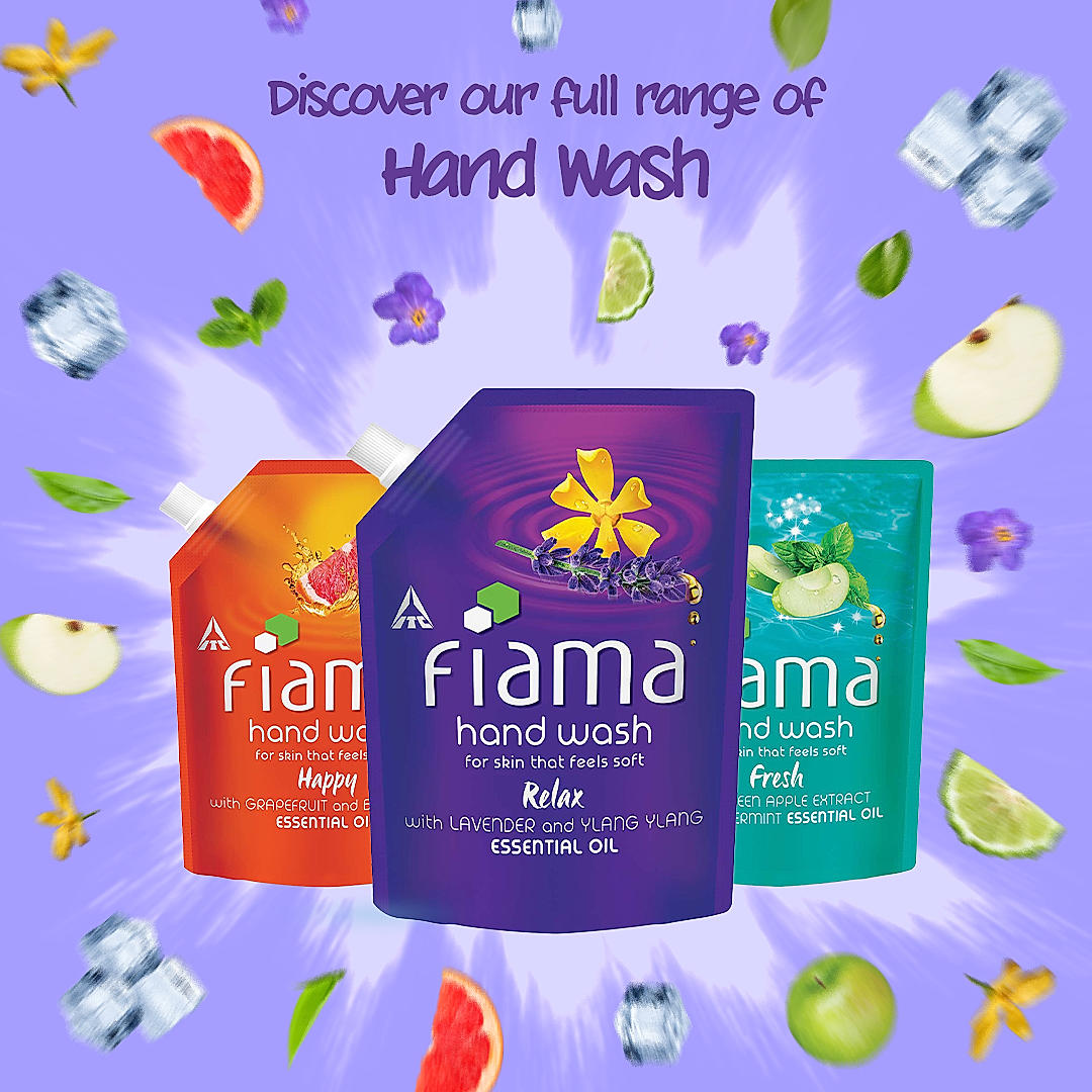 Relax Hand wash, 350 ml Pouch-7