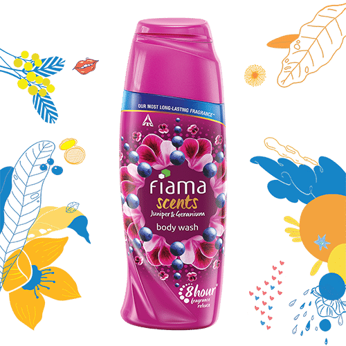 Juniper & Geranium Scents Body Wash, 250 ml-1