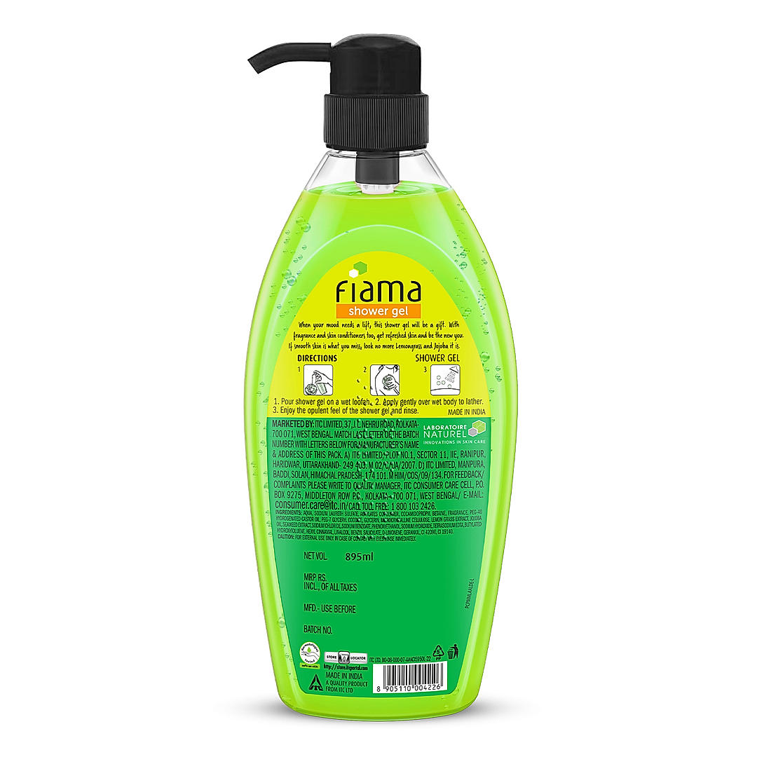Lemongrass & Jojoba Shower Gel, 900ml-8