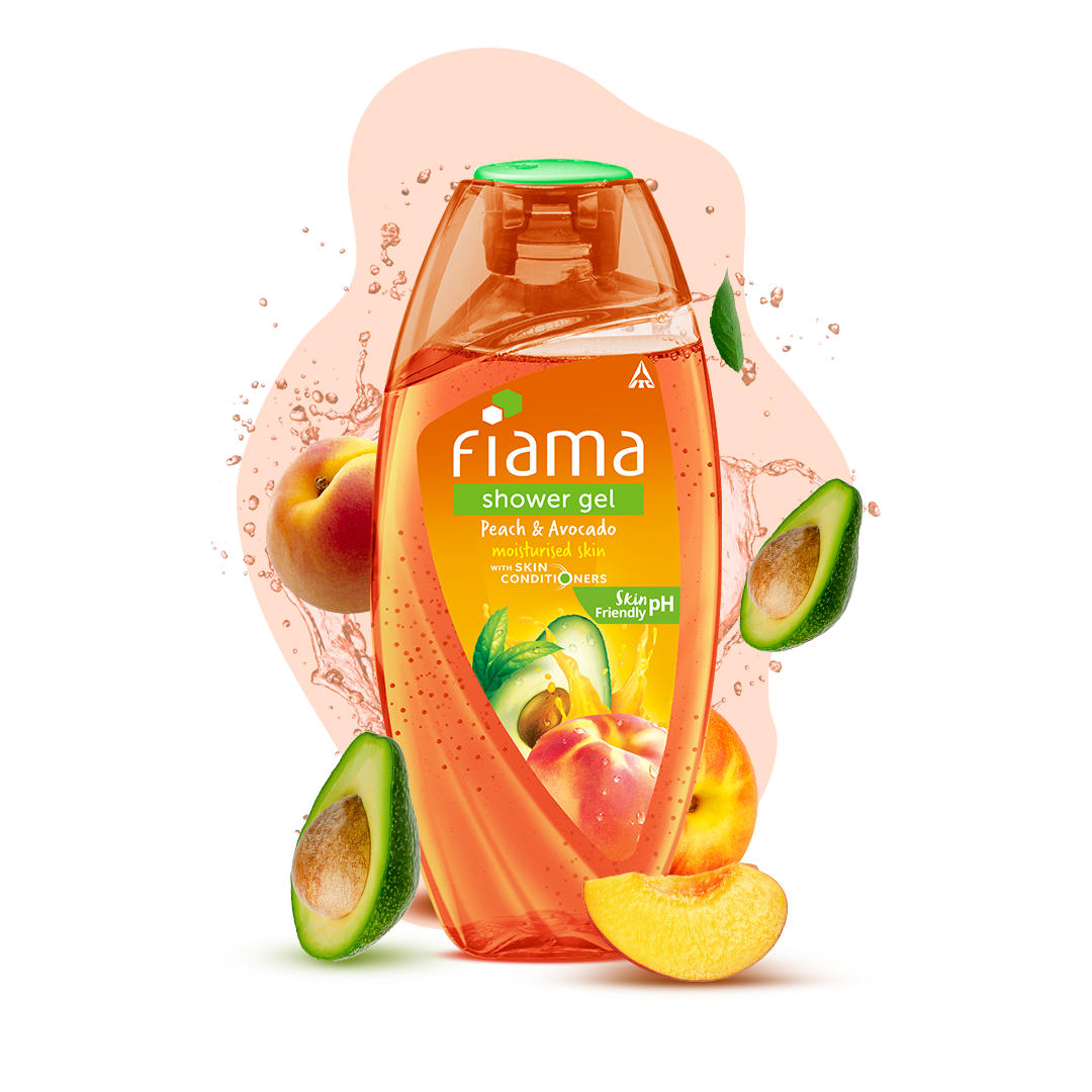 Peach & Avocado Shower Gel, 250 ml-1