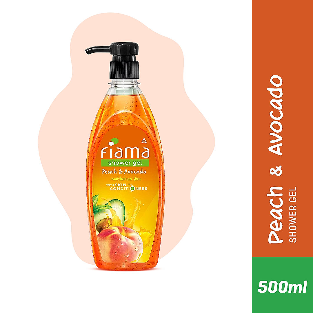 Peach & Avocado Shower Gel, 500 ml-2