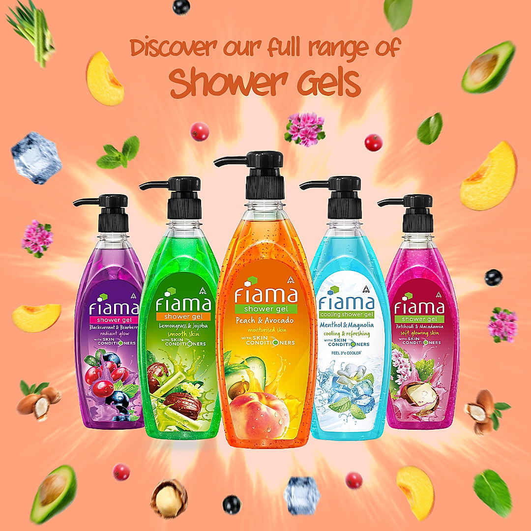 Peach & Avocado Shower Gel, 500 ml-7