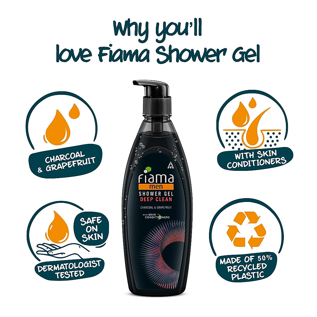 Deep Clean Men Shower Gel, 500 ml-5