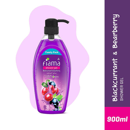 Blackcurrant & Bearberry Shower Gel, 900 ml-2
