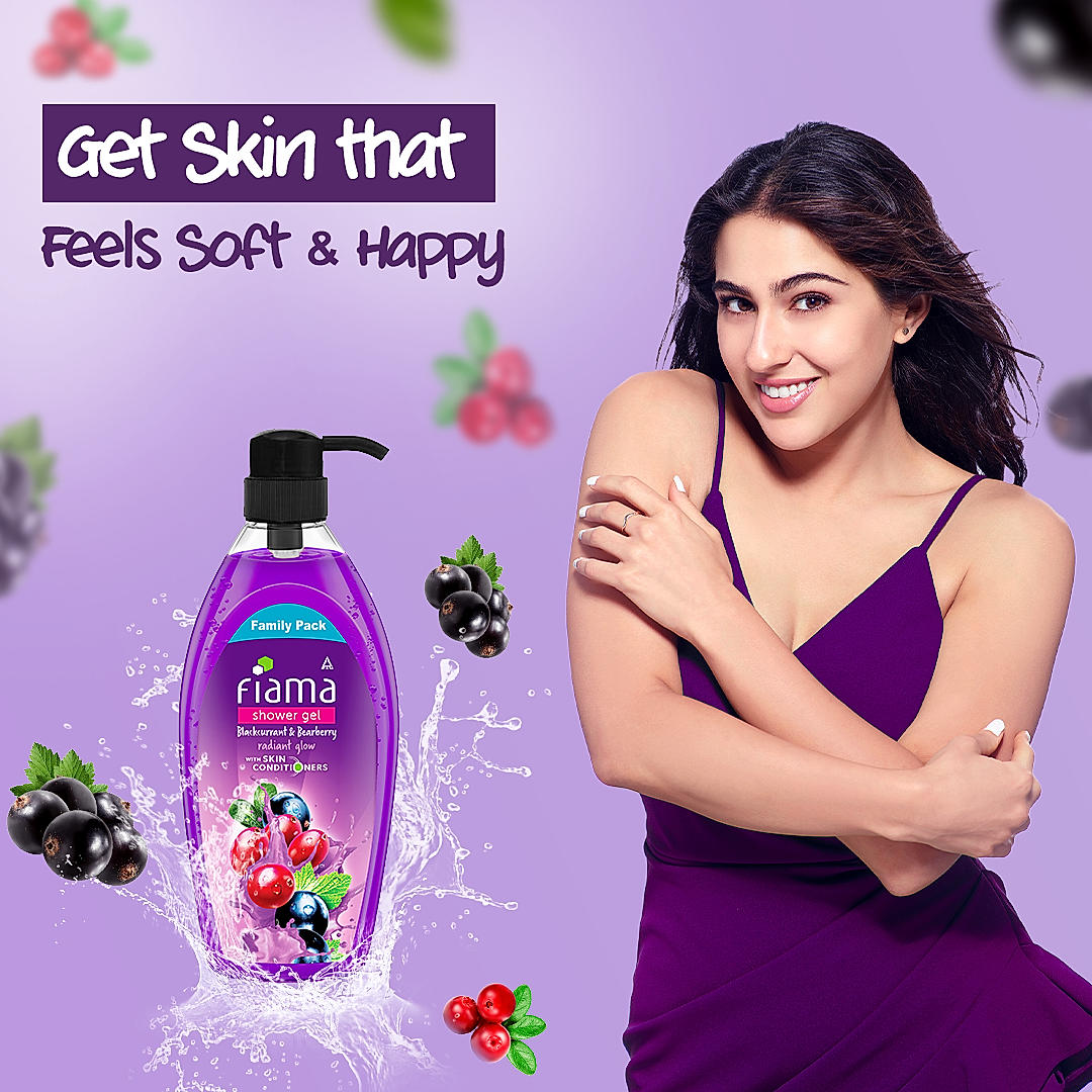 Blackcurrant & Bearberry Shower Gel, 900 ml-4