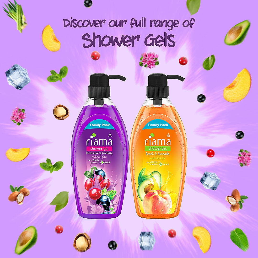 Blackcurrant & Bearberry Shower Gel, 900 ml-7