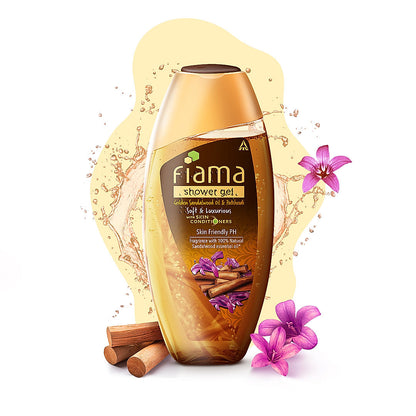 Fiama Golden Sandalwood & Patchouli Body wash Shower Gel 250 ml-2