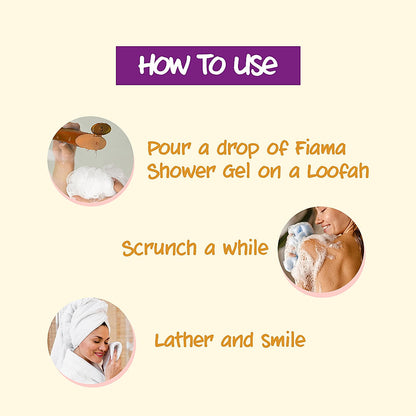 Fiama Golden Sandalwood & Patchouli Body wash Shower Gel 250 ml-5