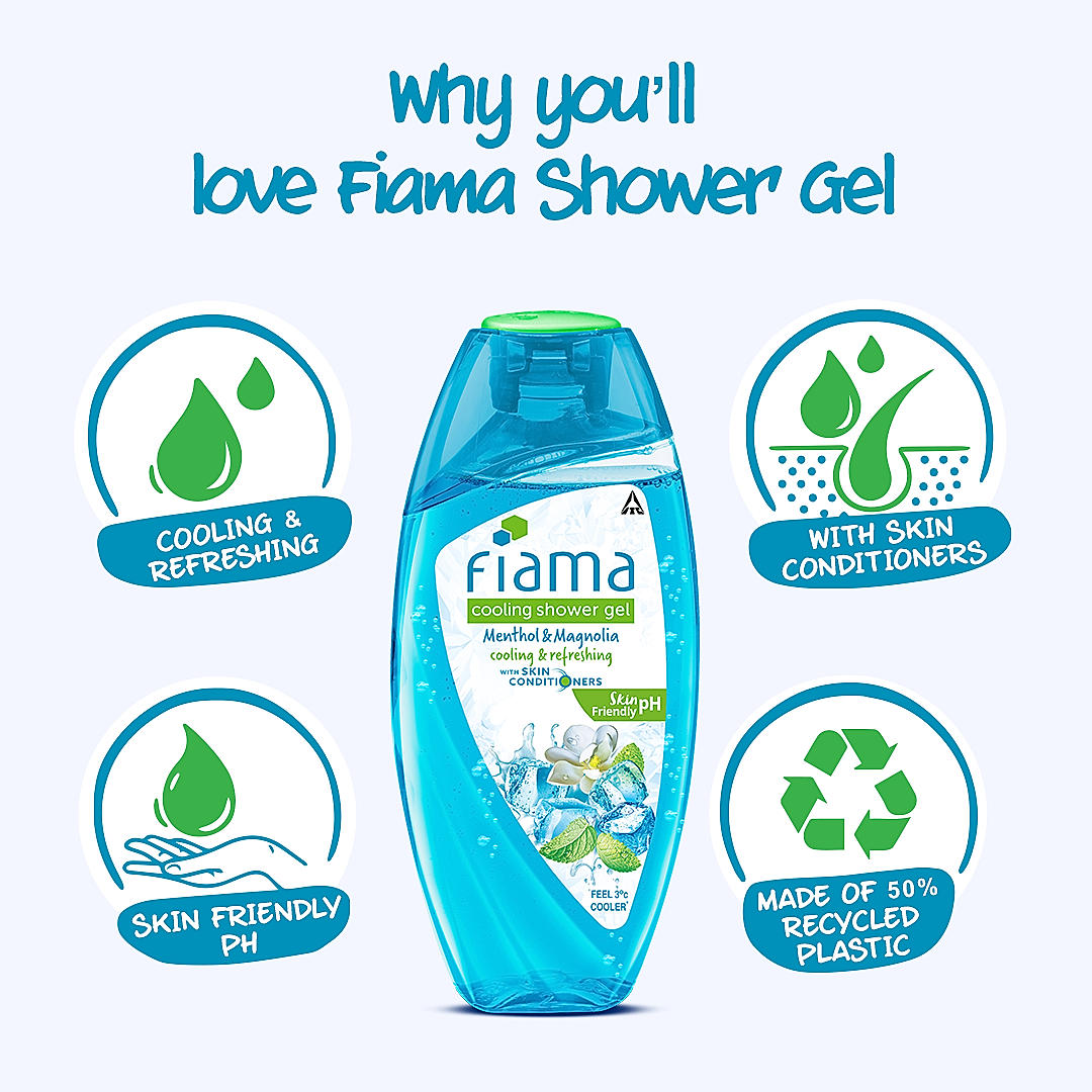 Menthol & Magnolia Shower gel, 250 ml-5