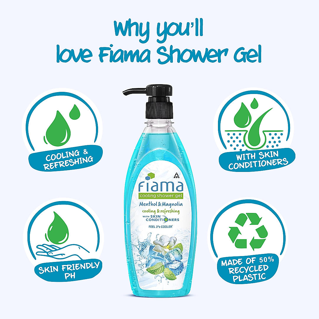 Menthol & Magnolia Shower gel, 500 ml-5